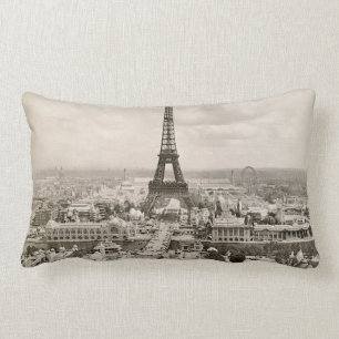 Paris: Eiffel torn, 1900 Lumbarkudde