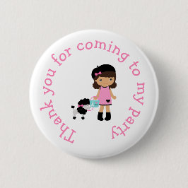 Paris Eiffel Torn afrikansk Knapp