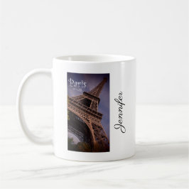 Paris Eiffel Torn Berömd Landmark Photo Anpassning Kaffemugg