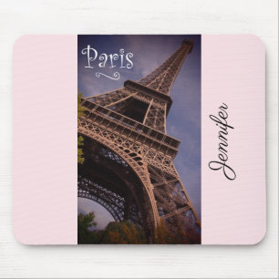 Paris Eiffel Torn Berömd Landmark Photo Anpassning Musmatta