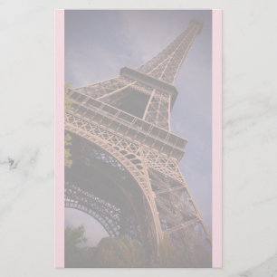 Paris Eiffel Torn Berömd Landmark Photo Brevpapper