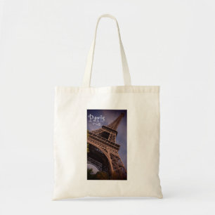 Paris Eiffel Torn Berömd Landmark Photo Tygkasse