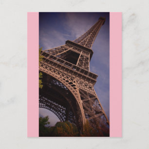 Paris Eiffel Torn Berömd Landmark Photo Vykort