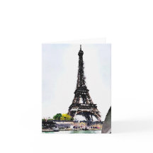 Paris Eiffel Torn - Elegant Fransk-Inspired
