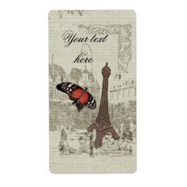 Paris Eiffel torn Fraktsedel