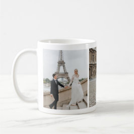 Paris Eiffel Torn Honeymoon Photo Collage Mugg