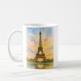 Paris Eiffel Torn Kaffemugg