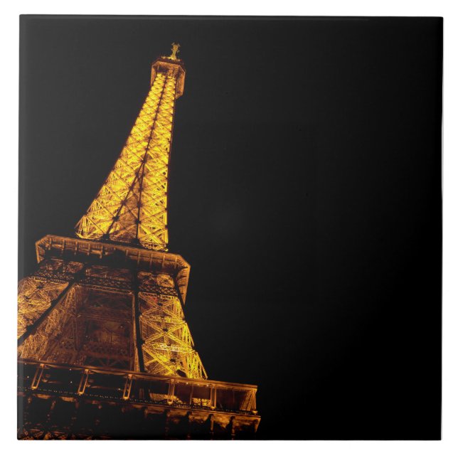 Paris Eiffel Torn Kakelplatta (Framsidan)