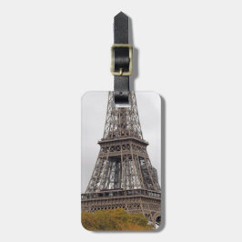 Paris Eiffel torn Luggage Tag Bagagebricka