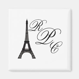 Paris Eiffel torn Magnet