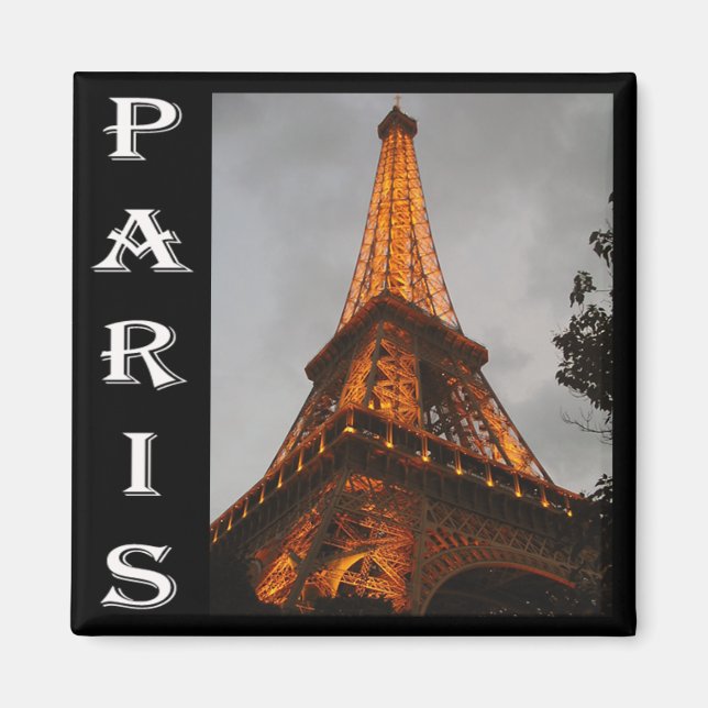 Paris Eiffel Torn Magnet (Framsidan)