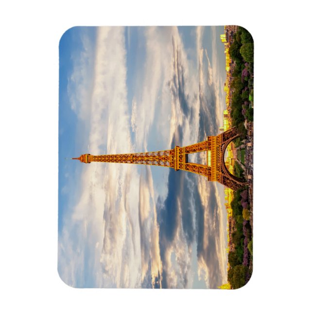 Paris/Eiffel torn Magnet (Vertikal)