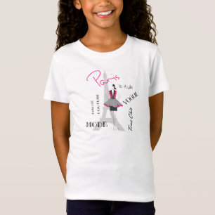 Paris Eiffel Torn Mode T Shirt