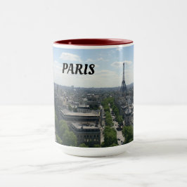 Paris Eiffel Torn Mugg