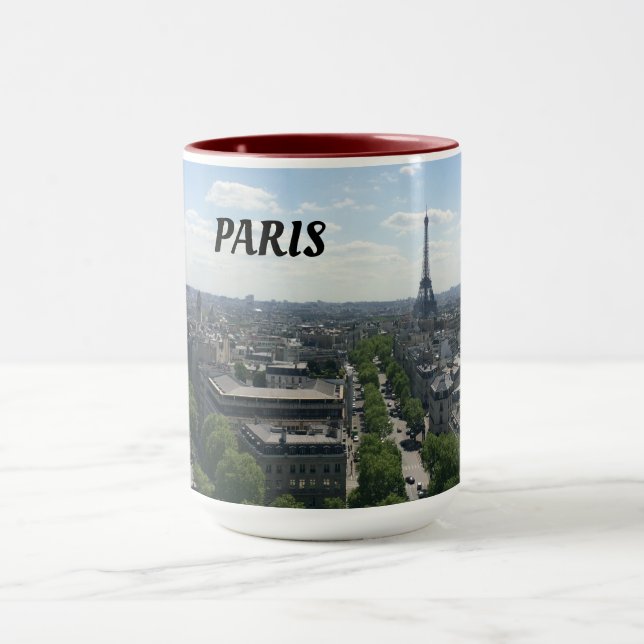 Paris Eiffel Torn Mugg (Center)