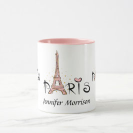 Paris Eiffel Torn Mugg