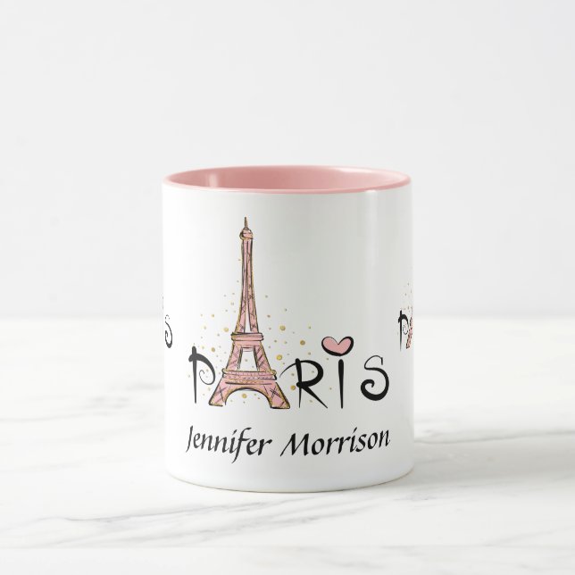 Paris Eiffel Torn Mugg (Center)
