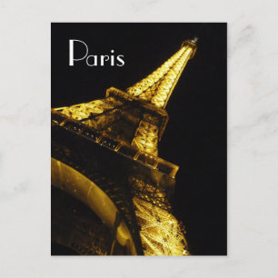 Paris Eiffel Torn Notecard Vykort