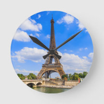 Paris, Eiffel Torn och River Seine, Frankrike.