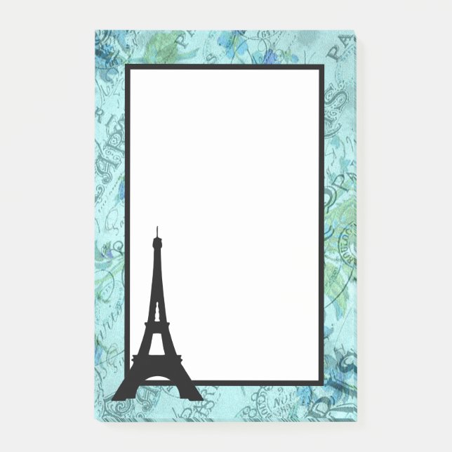 Paris Eiffel Torn Post-it Block (Framsida)