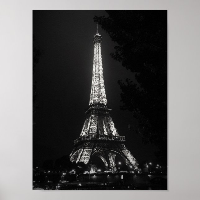 Paris: Eiffel Torn Poster (Framsidan)