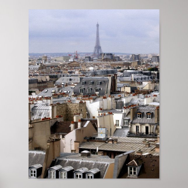 Paris Eiffel Torn Poster (Framsidan)