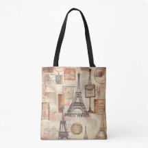 Paris Eiffel Torn Retro Vintage