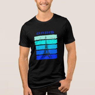 Paris Eiffel Torn T Shirt