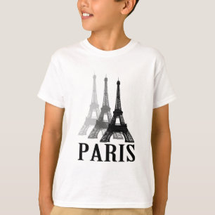 Paris Eiffel torn T-shirt