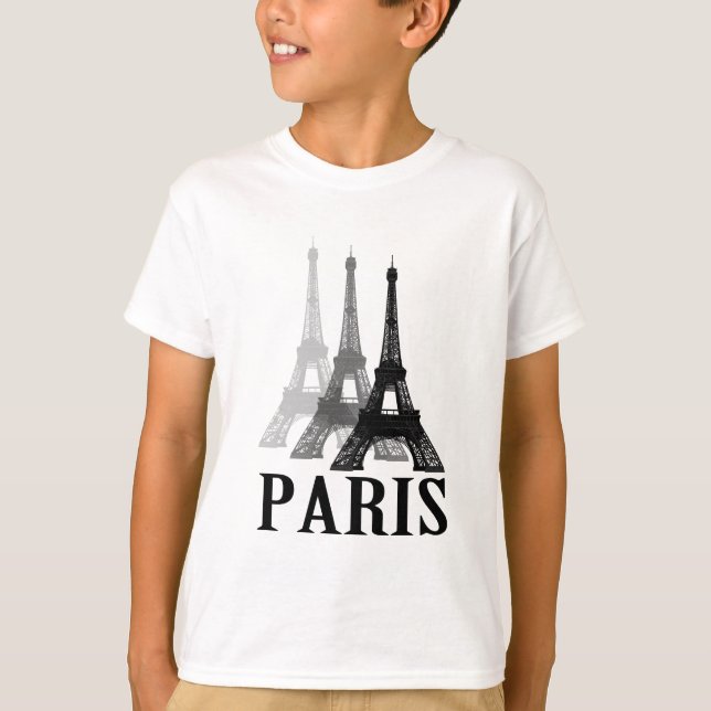 Paris Eiffel torn Tee (Framsida)