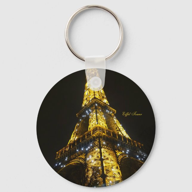 Paris. Eiffel Torn. Tote Bag Nyckelring (Framsida)
