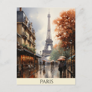 Paris Eiffel Torn Vykort