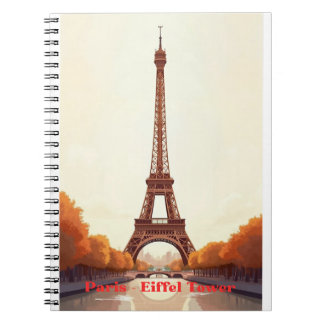 Paris Eiffel Tower Cornhole– Frankrike Resedesign. Anteckningsbok