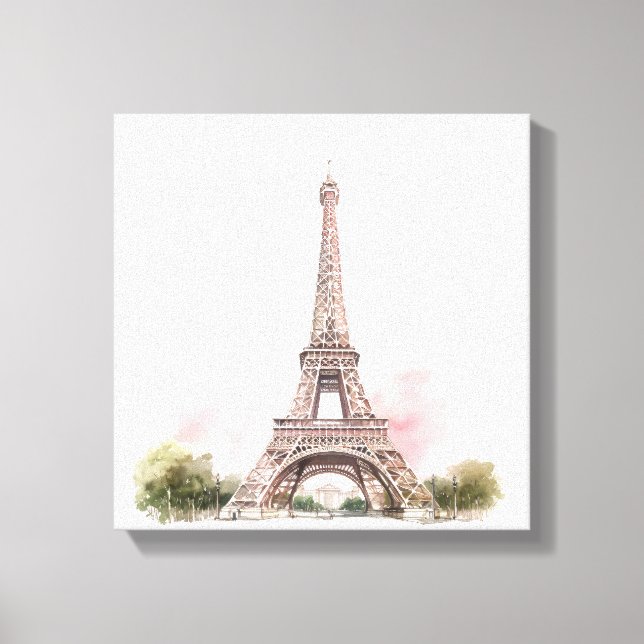 Paris Eiffeltorn Canvas  (Framsida)