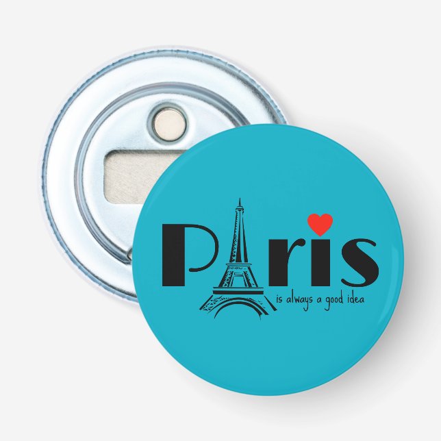 Paris Eiffeltorn Design  Flasköppnare (Framsidan)
