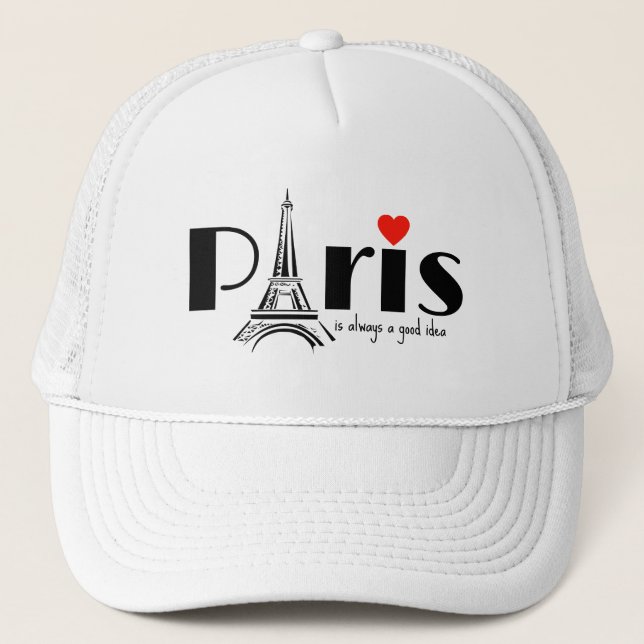 Paris Eiffeltorn Design  Keps (Framsida)