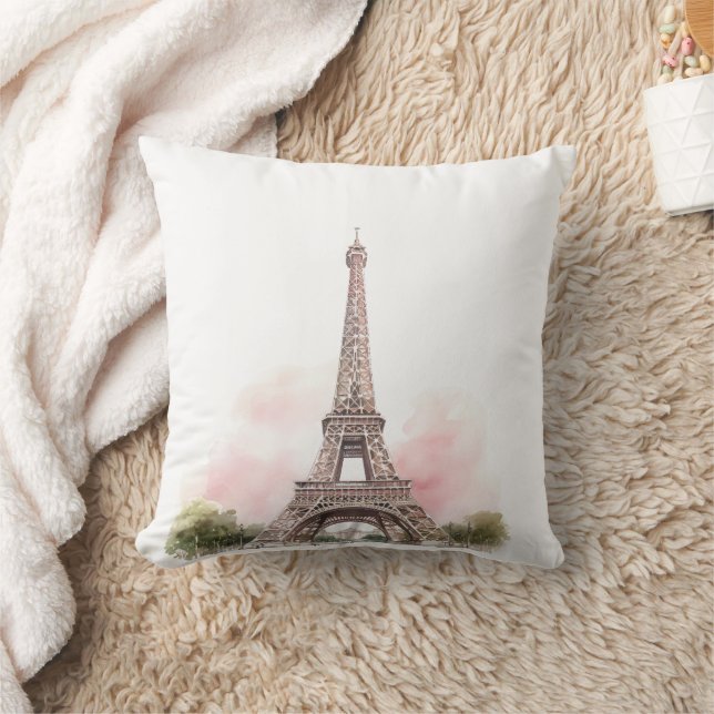 Paris Eiffeltorn Kudd  Kudde (Filt)