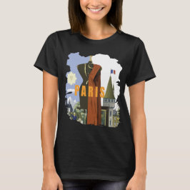 Paris Eiffeltorn Mode Resa T-Shirt