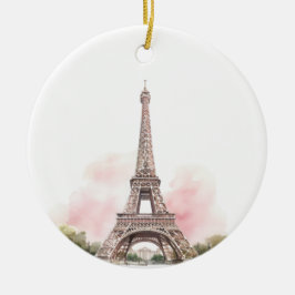 Paris Eiffeltorn Ornament