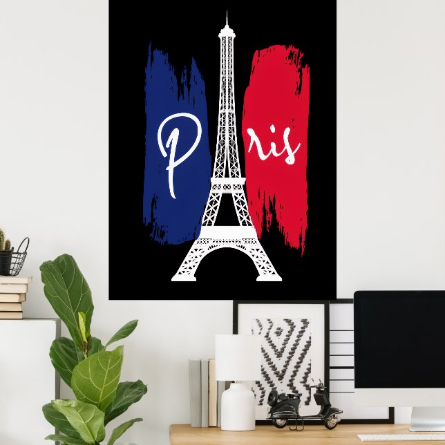 Paris Eiffeltorn  Poster (Hemmakontoret)