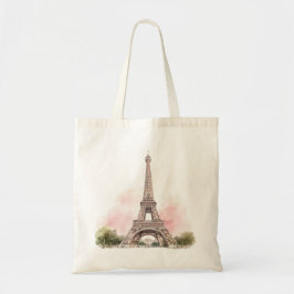 Paris Eiffeltorn Totebag Tygkasse