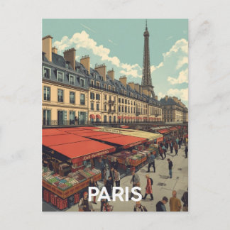 Paris Eiffeltorn Vykort