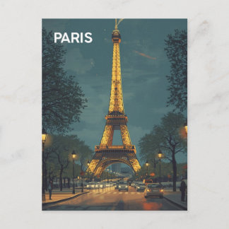 Paris Eiffeltorn Vykort