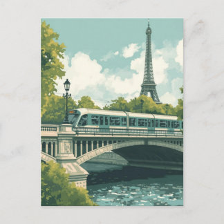 Paris Eiffeltorn Vykort