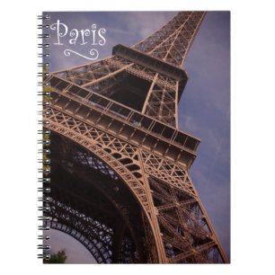 Paris Eiffeltornet Berömd Landmärke Foto Anteckningsbok