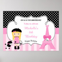 Paris Eiffeltornet Blond Tjej