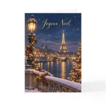Paris Eiffeltornet God Jul