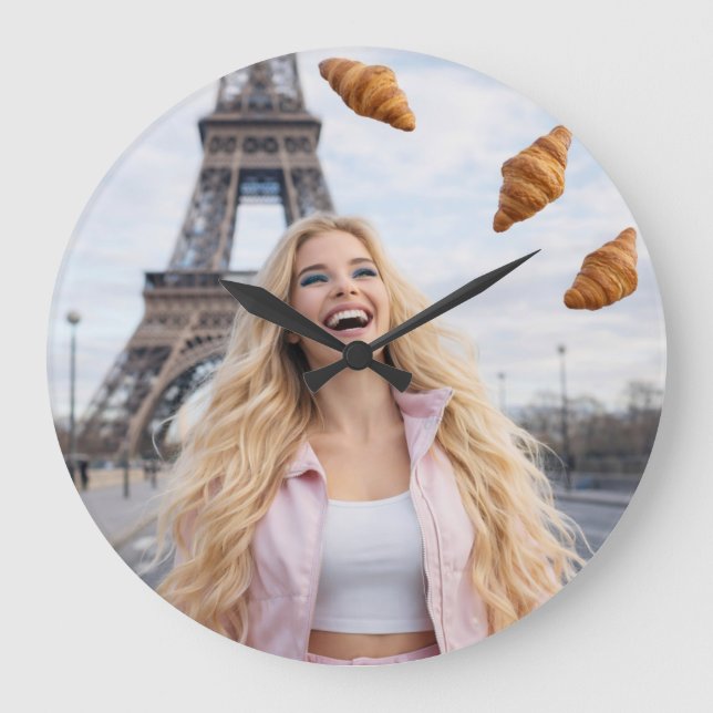 PARIS - EIFFELTORNET STOR KLOCKA (Framsida)