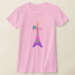 Paris Eiffeltornet  T Shirt