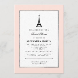 Paris Elegance Möhippa Inbjudningar